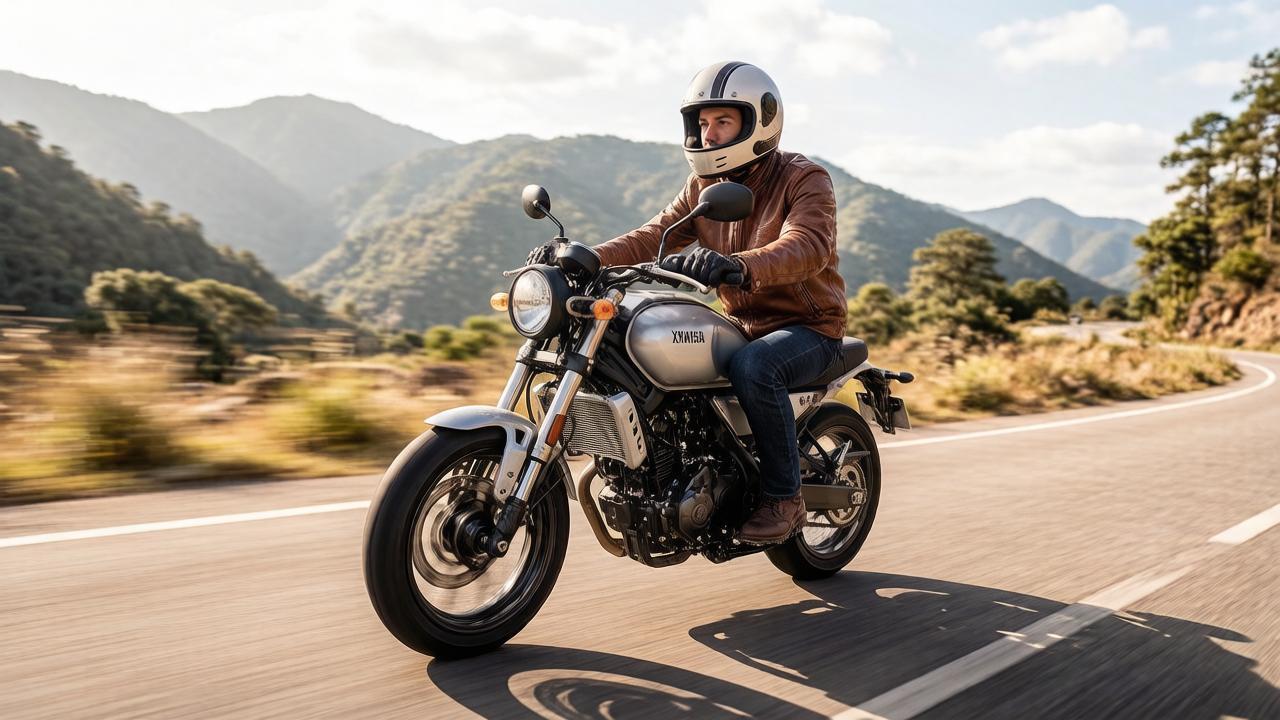 Yamaha XSR155 Mountain Trial